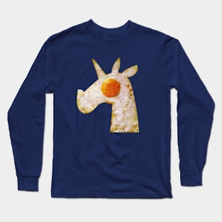 Unicorn Fried Egg Long Sleeve T-Shirt
